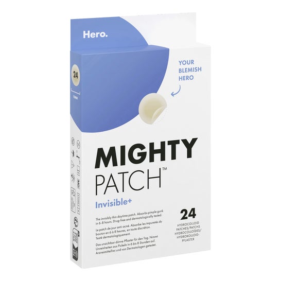 Hero Mighty Patch Invisible 24 Unidades