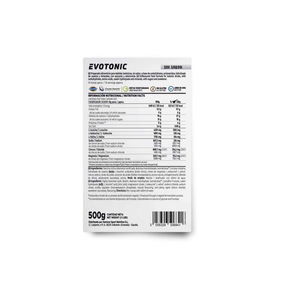 HSN Evotonic Sin Sabor 500g