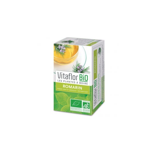 Vitaflor Chá Herbal Chá Alecrim Orgânico 18 Sachês