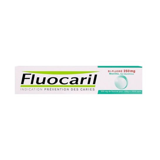 Fluocaril Dentífrico Gel Menta Bi-Fluorado 250mg 75ml