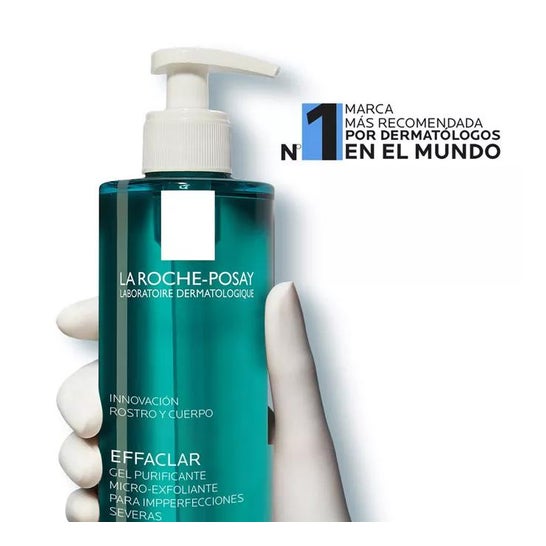 La Roche Posay Gel Micro-Exfoliativo Purificante Purificante de Efeito La Roche Posay 400ml La Roche Posay Gel Micro-Exfoliativo Purificante Purificante de Efeito La Roche Posay 400ml