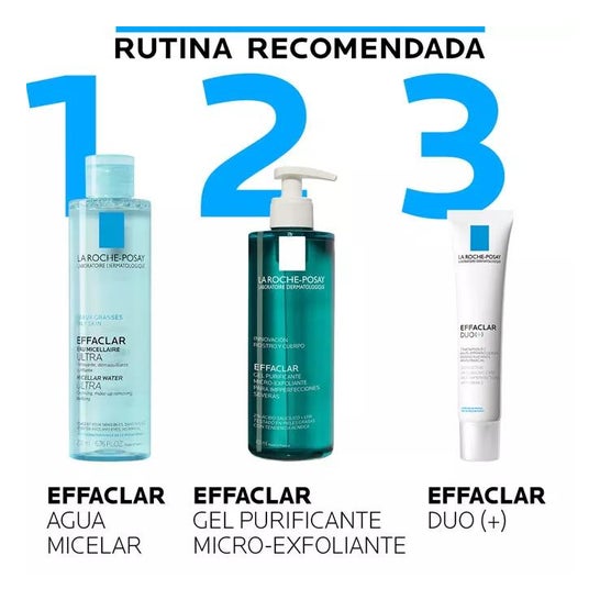 La Roche Posay Gel Micro-Exfoliativo Purificante Purificante de Efeito La Roche Posay 400ml La Roche Posay Gel Micro-Exfoliativo Purificante Purificante de Efeito La Roche Posay 400ml