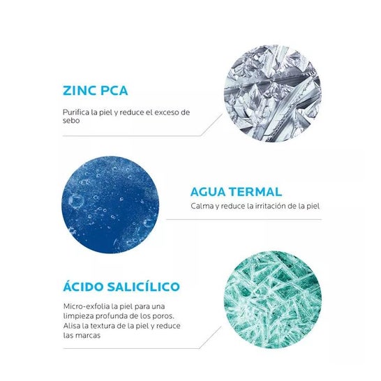 La Roche Posay Gel Micro-Exfoliativo Purificante Purificante de Efeito La Roche Posay 400ml La Roche Posay Gel Micro-Exfoliativo Purificante Purificante de Efeito La Roche Posay 400ml