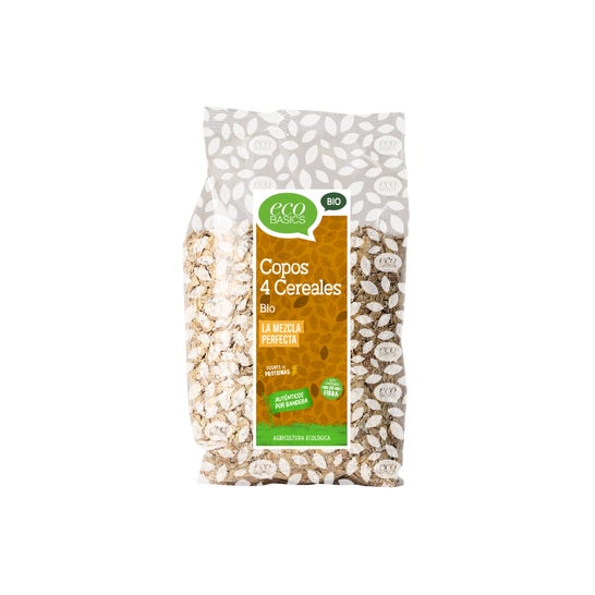 Ecobasics Flocos 4 Cereais Bio 500 g