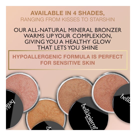 Bellapierre Cosmetics Iluminador Bronceador Kisses 4g