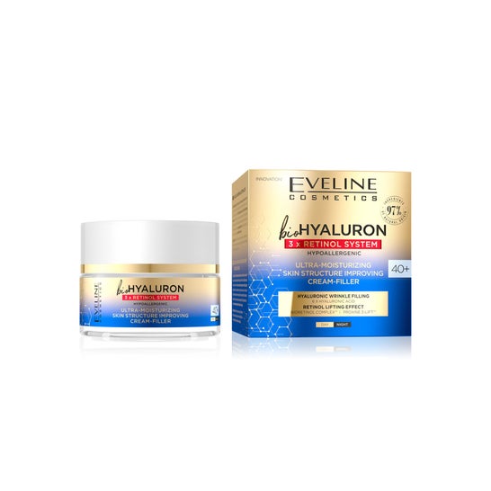 Eveline Cosmetics Bio Hyaluron 3X Retinol System Creme 40+ 50 ml