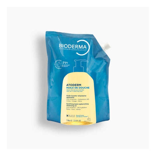 Bioderma Atoderm Óleo de Banho Eco-Recarga 1000ml