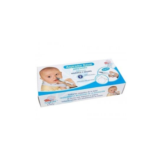 Nahore Baby aspirador nasal duplo uso manual e oral 1ud