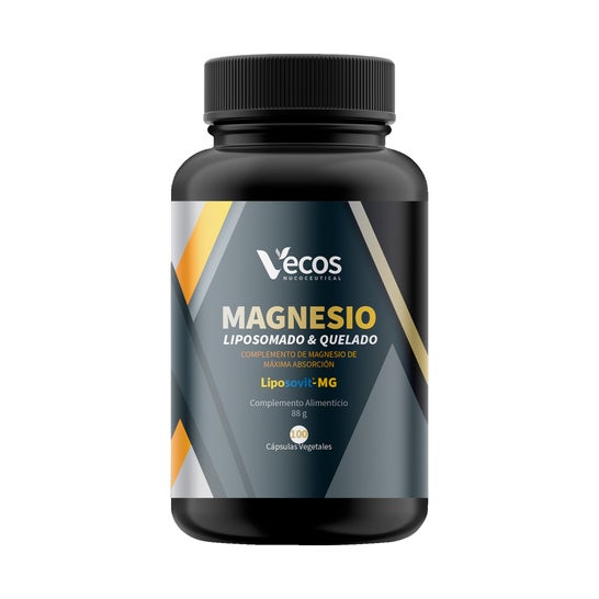 Vecos Nucoceutical Magnesio Liposomado & Quelado 100 caps