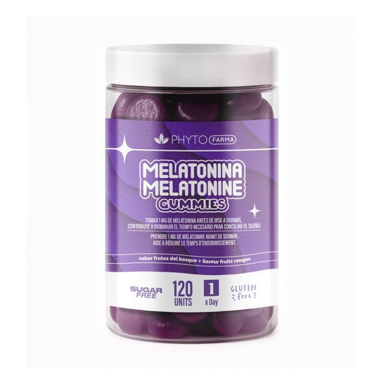 Phytofarma Melatonina 1,8 mg 120 gomas