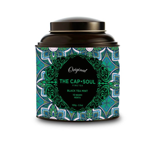 The Capsoul Té Negro Menta Granel 100g