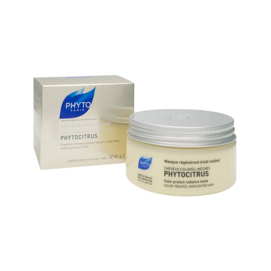 Phytocitrus máscara regeneradora de luminosidade e cor 200ml