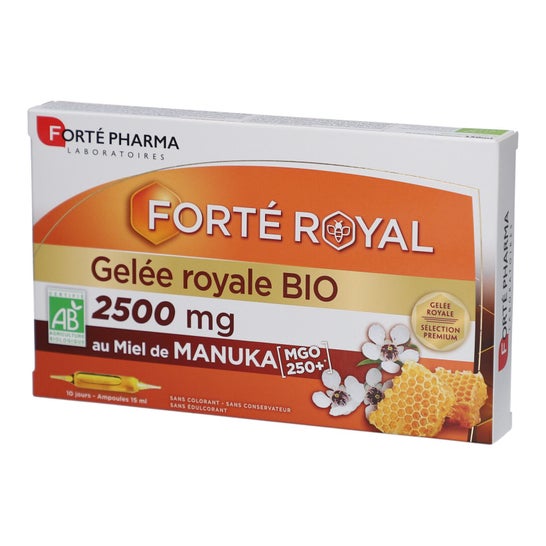 Forté Pharma Forté Royal Geleia Real Bio 2500mg 10x15ml