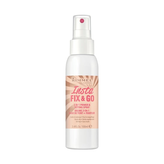 Rimmel Lasting Finish Fix & Go 2 In 1 Primer And Setting Spray 100ml
