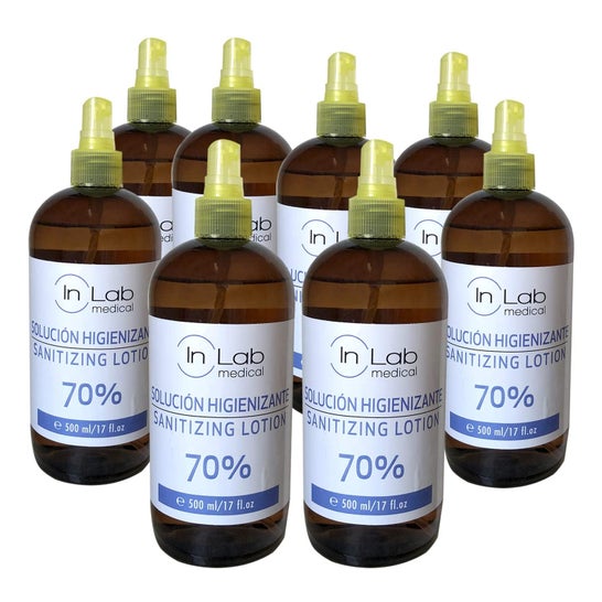 Solução desinfetante Inlab Medical® 500 ml (8 pcs.)