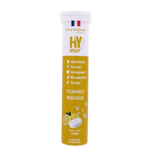 Granions Hydrop Vitaminas Minerales Limón 20comp