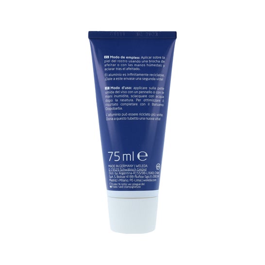 Creme de barbear Weleda Men 75ml