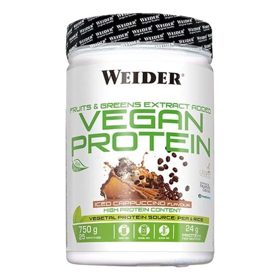 Weider Vegan Protein Capuccino Iced 750g