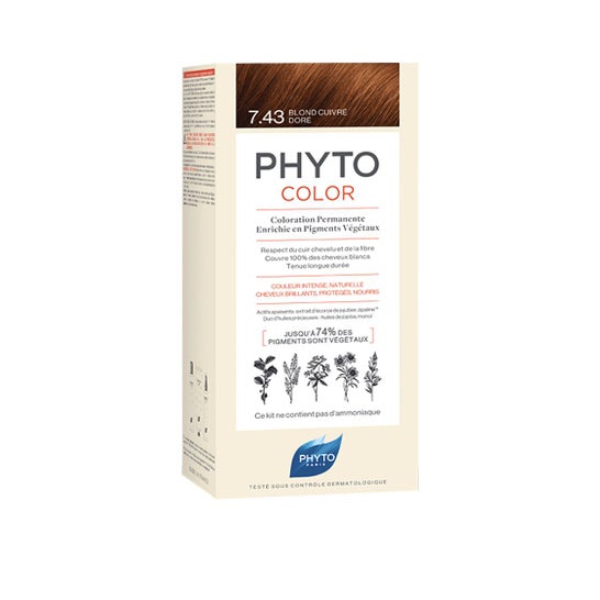 Phyto Phytocolor 7.43 Blond Ram Dor
