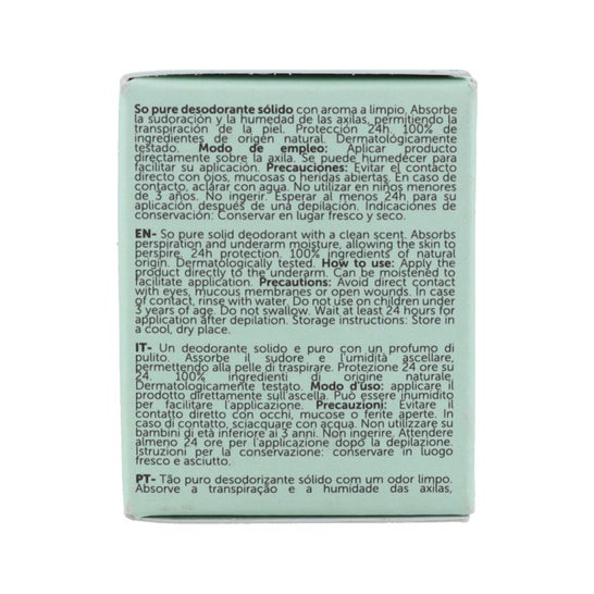 Banbu So Pure Desodorante Solido Natural 50g