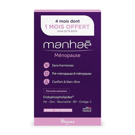Nutrisanté Manhae Femininity Menopause 120 cápsulas (1 mês grátis)