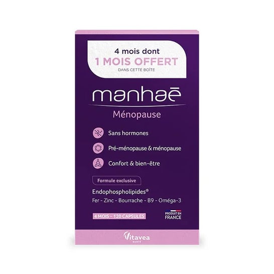 Nutrisanté Manhae Femininity Menopause 120 cápsulas (1 mês grátis)