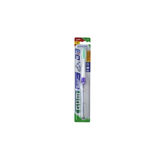 Escova de dentes ortodôntica de viagem GUM® 125 1pc