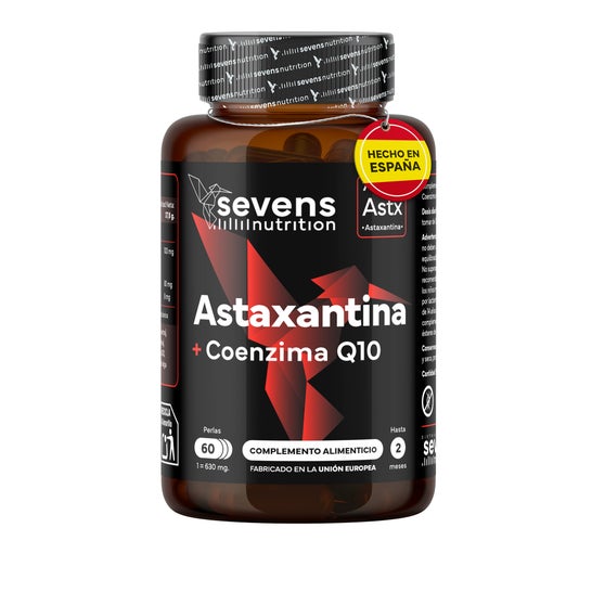 Sevens Nutrition Astaxantina + Coenzima Q10 60 perlas