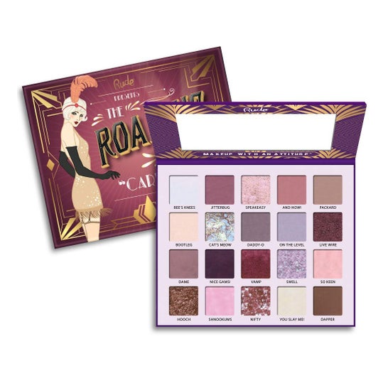 Rude Cosmetics The Roaring 20s Carefree Paleta Sombras 30 g