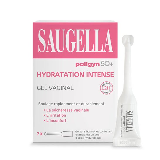 Saugella Poligyn 50+ Gel Vaginal Hidratação Intensa 7x4 ml