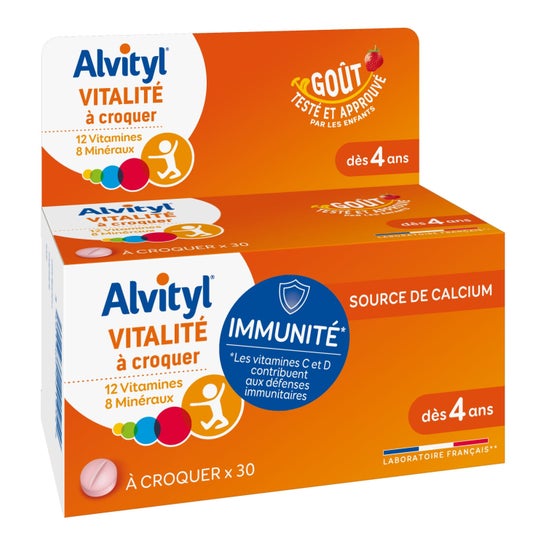 Alvityl Vitalit  Crunch 30 comprimidos
