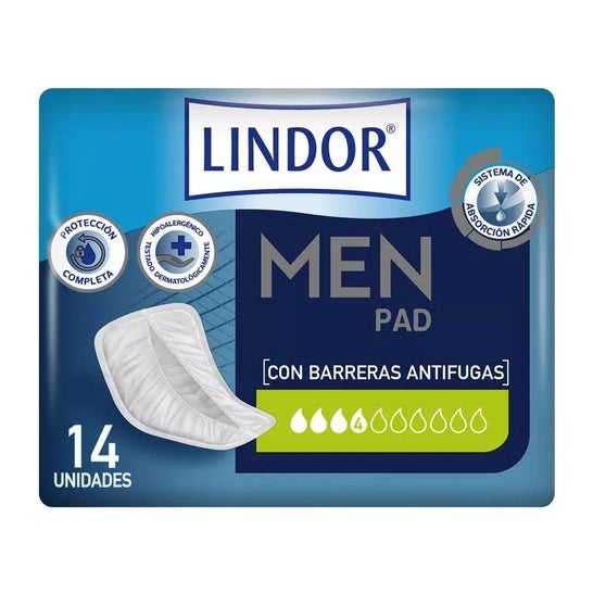 Lindor Homens Pad Extra 14 pcs