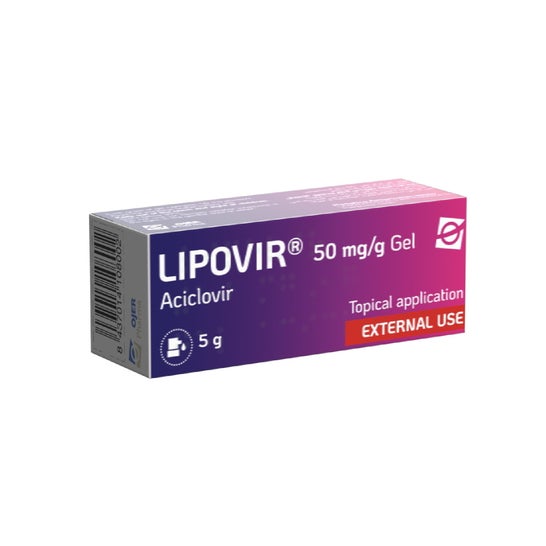 Lipovir Gel 50mg/g 5g Lipovir Gel 50mg/g 5g