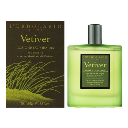 L'Erbolario Vetiver Loção Pós-Barba 100 ml
