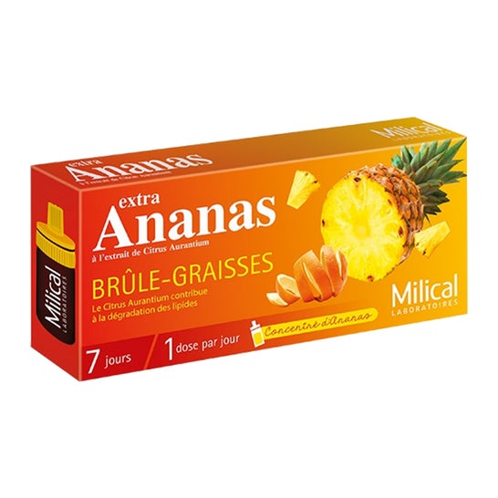 Milical Extra Ananás 10ml X7