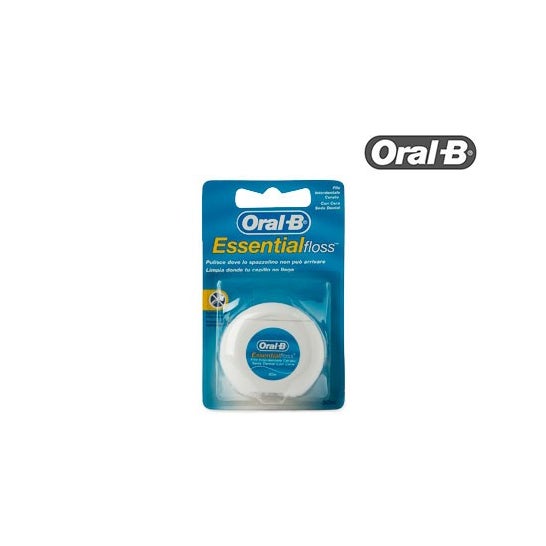 Floss dental Oral-B Floss Essencial com cera 50m 1ud