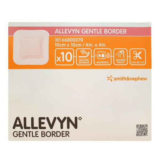 Allevyn Gentle Pans 10X10Cm 10