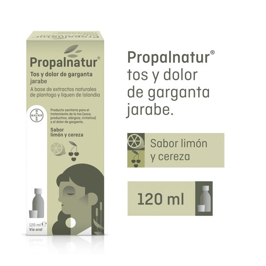 Bayer Propalnatur Jarabe Limon y Cereza 120ml