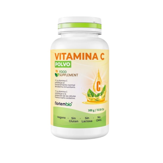 Nortembio Vitamina C En Polvo L-Ascórbico 300g