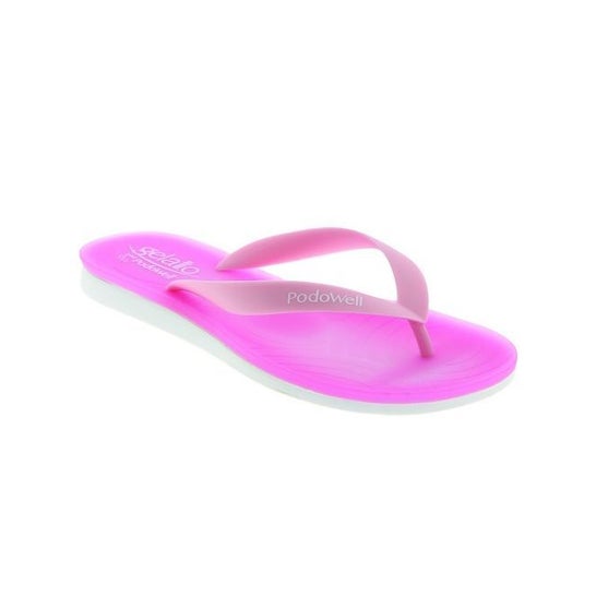 Gelato Chanclas Arcobaleno Rosa Rojo 41-42 1 Par