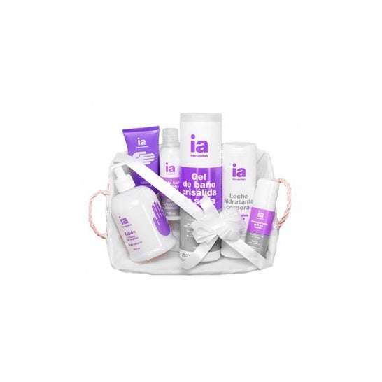 Cesta de cuidados corporais de seda da Interapothek Chrysalis