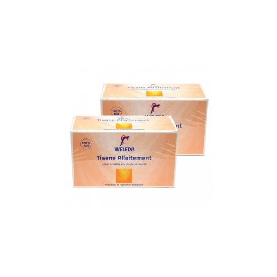 Weleda Breastfeeding Herbal Tea Duo Oferecer 2 Caixas de 20 Sachês