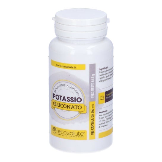 Ecosalute Potassium Gluconate 100caps