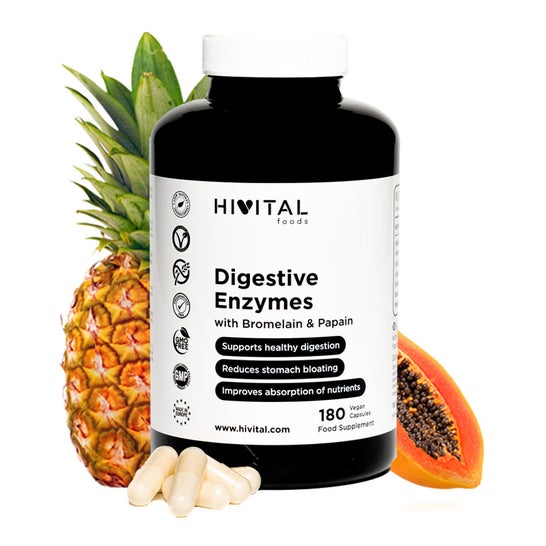 Hivital Foods Digestive Enzymes 180caps