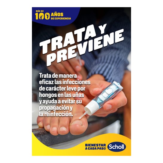Scholl Anti-Fungal Treatment Pack 3,8ml + 5 limas