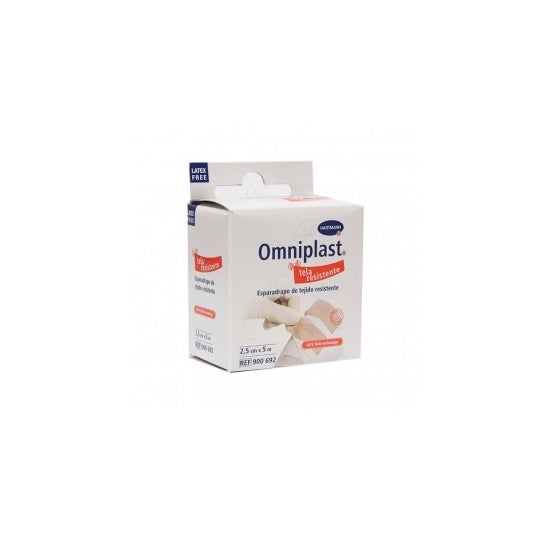 Fita têxtil resistente a Omniplast 5mx2.5cm 1ud