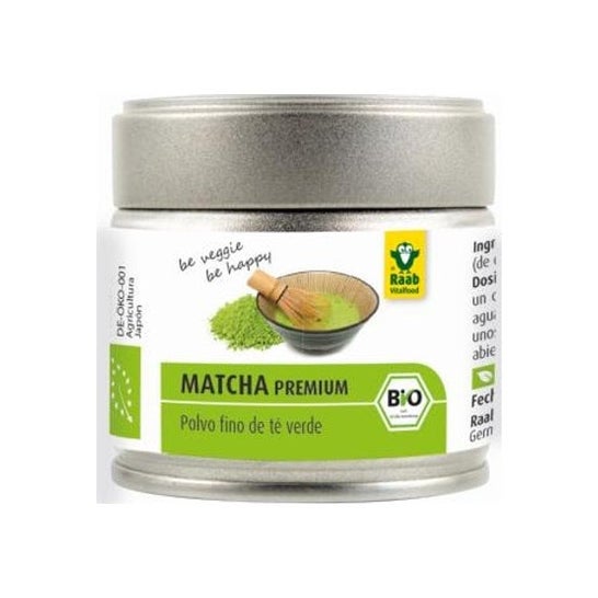 Raab Vitalfood Matcha Chá Verde Premium em Pó 30g