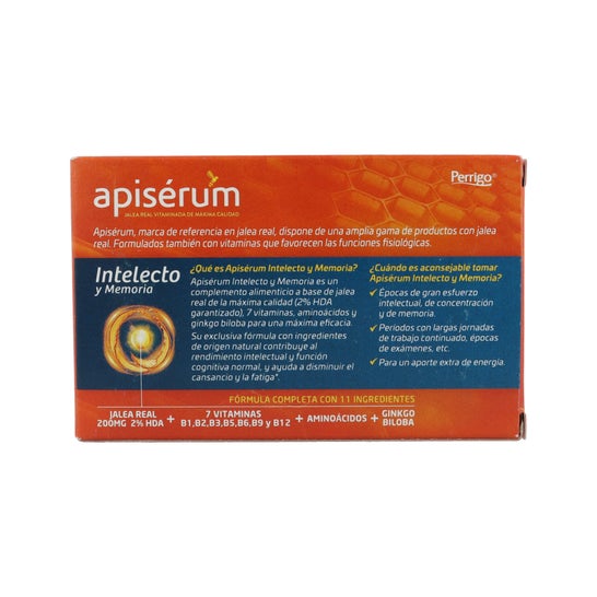 Apiserum Intelecto Cápsulas