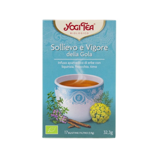 Yogi Tea clear voice 17 sacos
