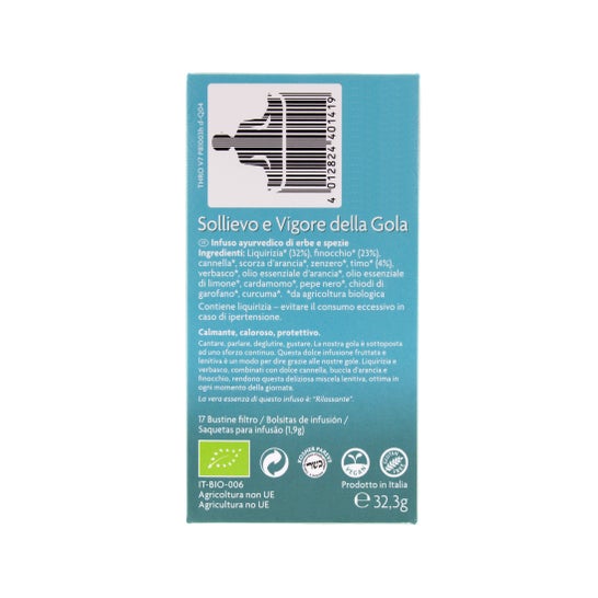 Yogi Tea clear voice 17 sacos